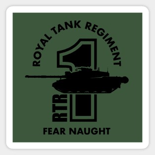 1st Royal Tank Regiment Sticker